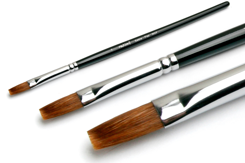 

Кисть для акрила Sable Flat NCF №7 №0161