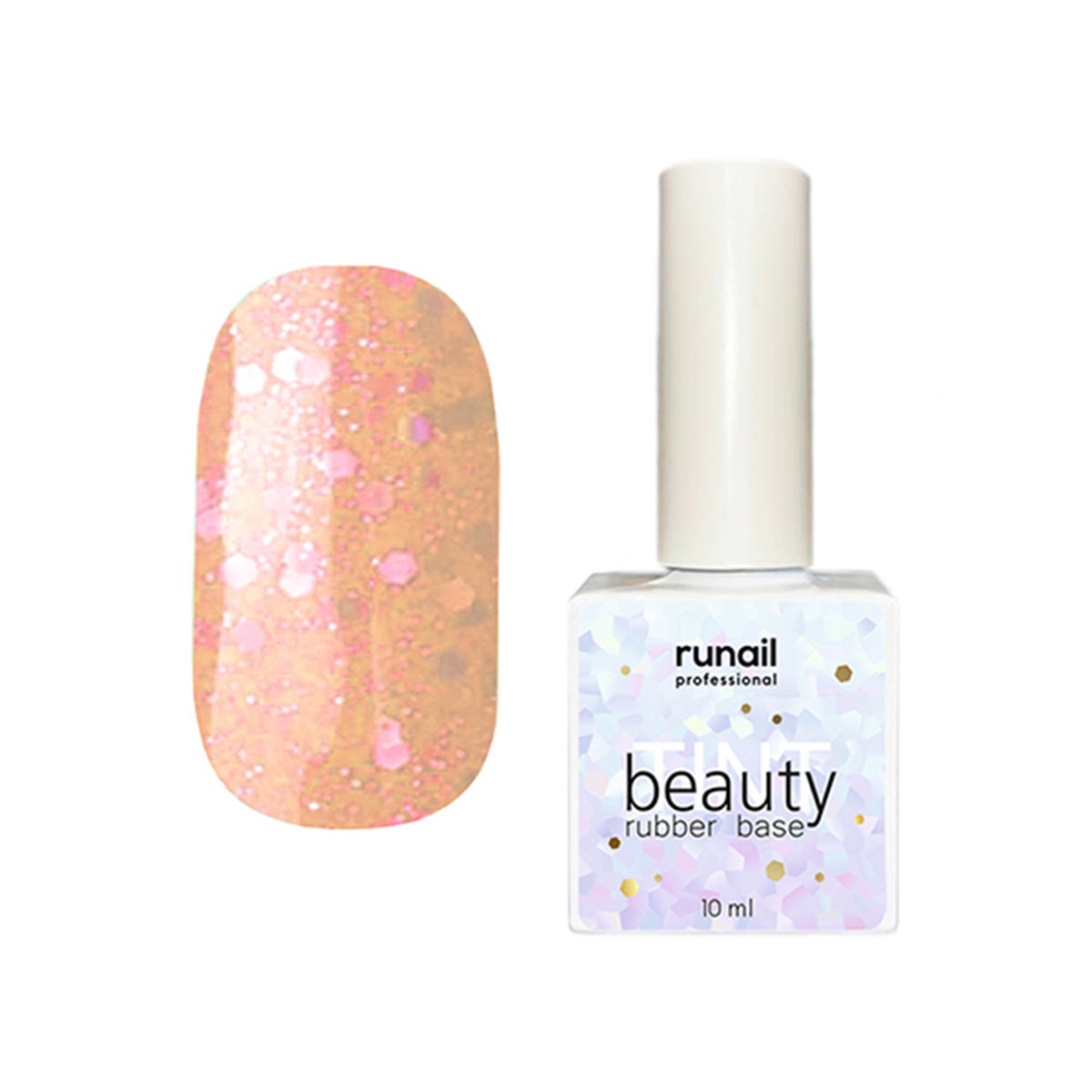 

Каучуковая цветная база beautyTINT (glitter mix), 10 мл №6770