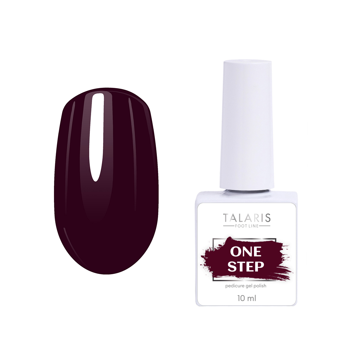 

Гель-лак однофазный ONE STEP Pedicure gel polish,10мл №7197