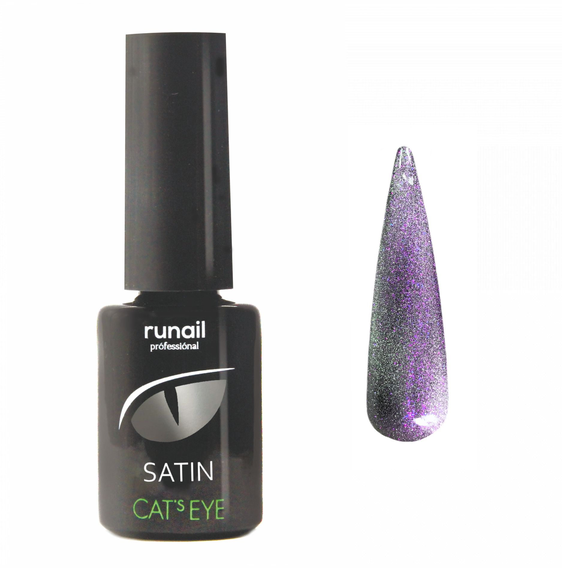 

Гель-лак Cat's eye Satin №6153