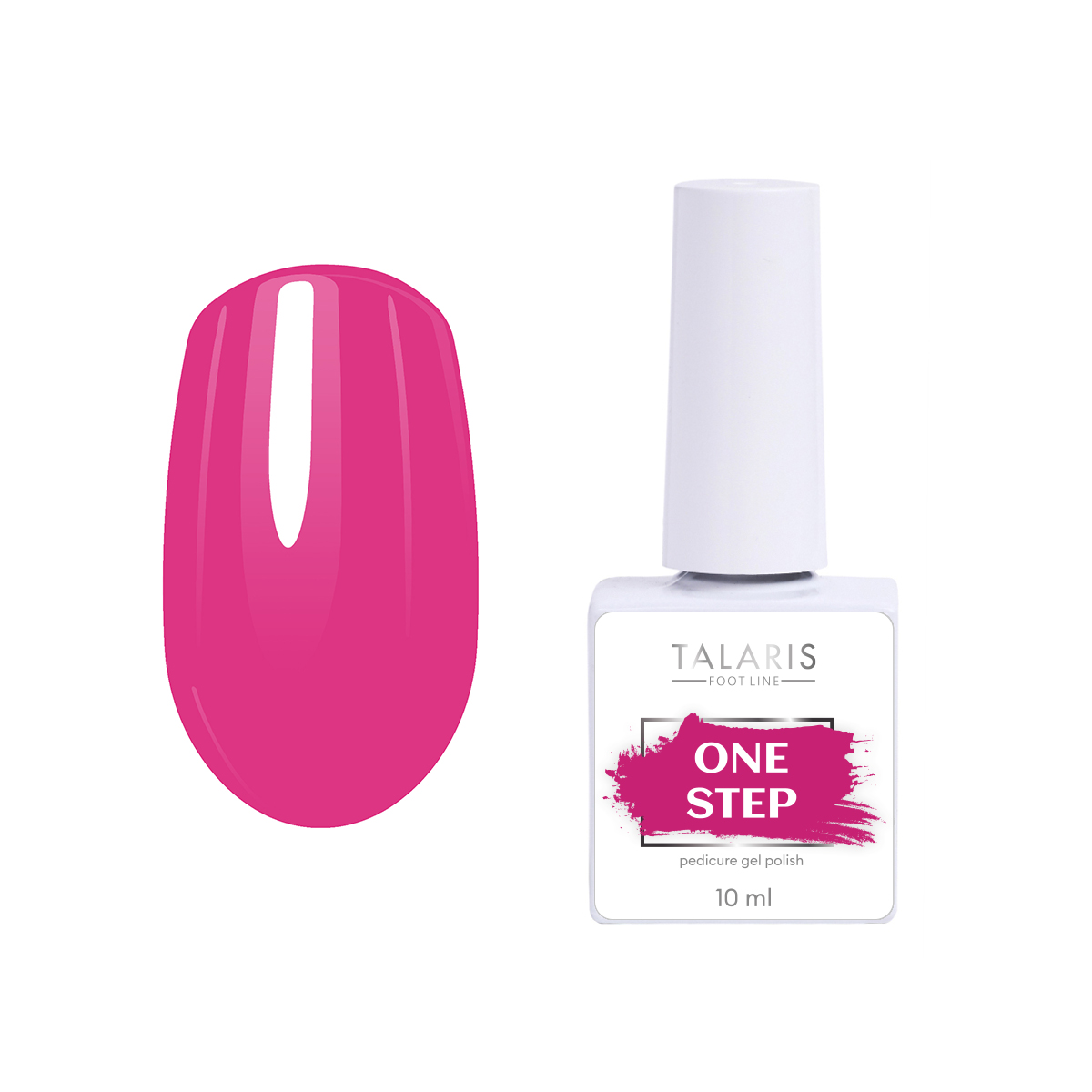 

Гель-лак однофазный ONE STEP Pedicure gel polish,10мл №7209