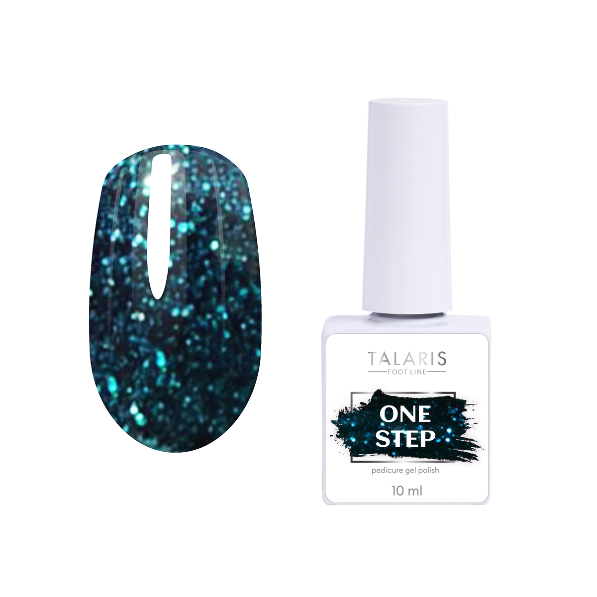 

Гель-лак однофазный ONE STEP Pedicure gel polish,10мл №7200