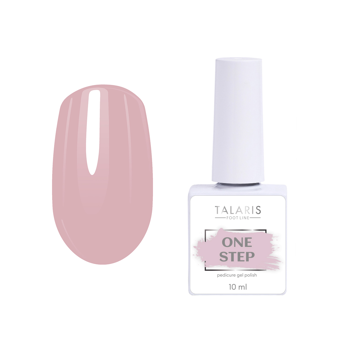 

Гель-лак однофазный ONE STEP Pedicure gel polish,10мл №7193