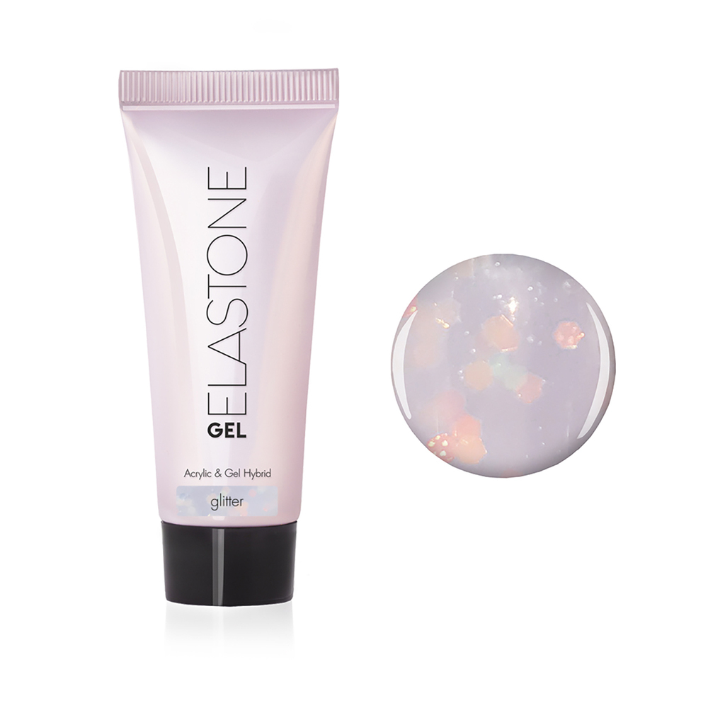 

Гибрид акрила и геля ELASTONE GEL (с блестками), 18 мл №7050