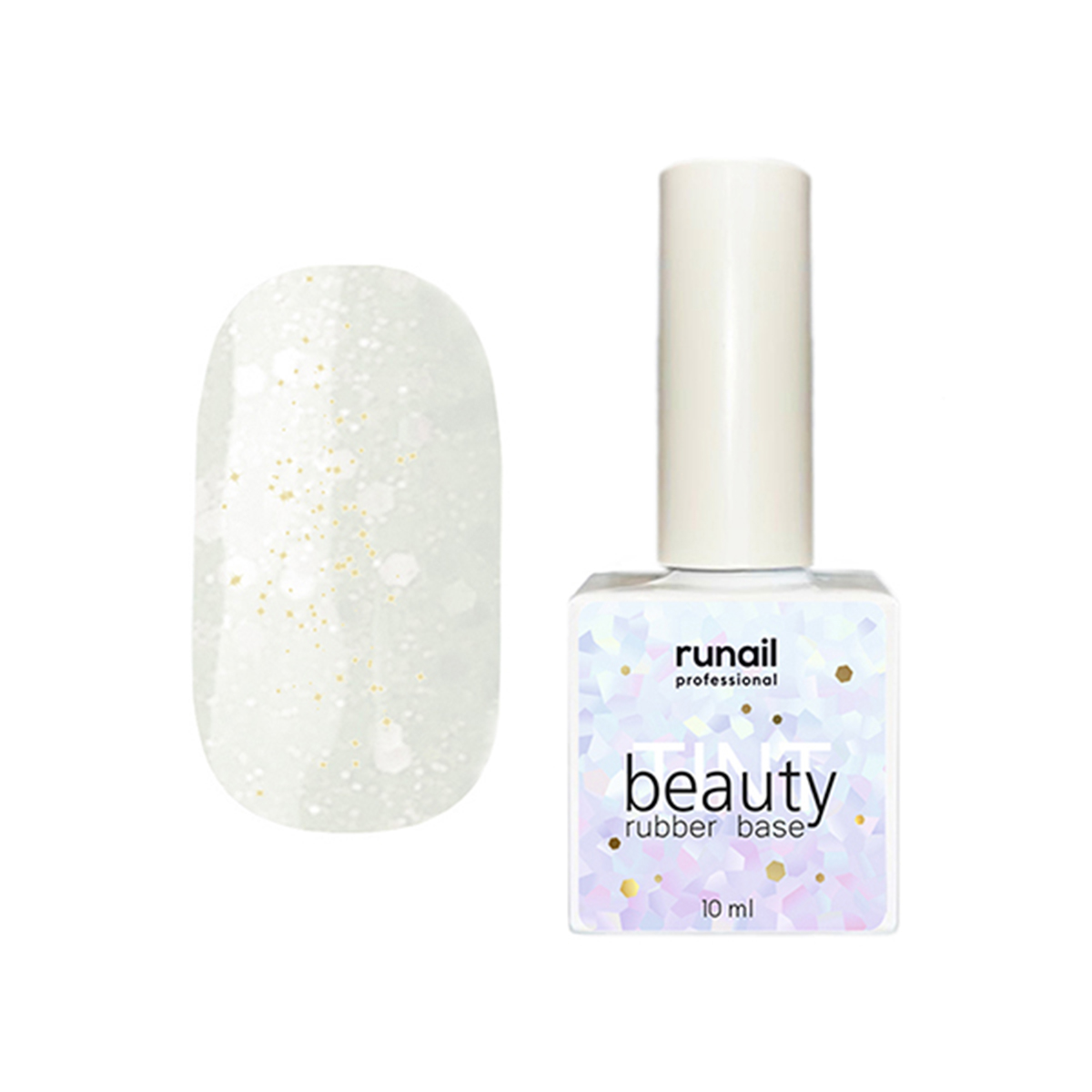 

Каучуковая цветная база beautyTINT (glitter mix), 10 мл №6767