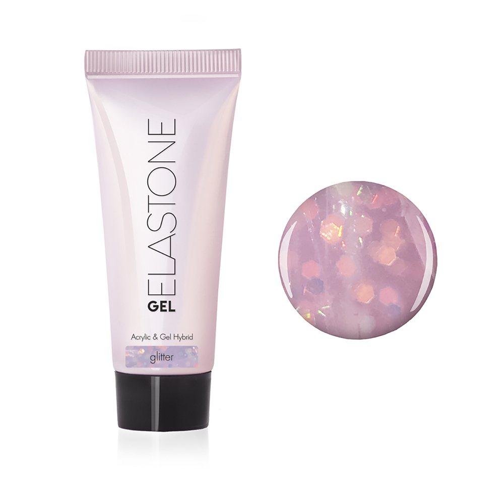 

Гибрид акрила и геля ELASTONE GEL (с блестками), 18 мл №7049
