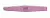 Профессиональная пилка для искусственных ногтей (розовая, ромб, 180/200) №4759