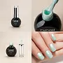 Набор №1253М: гель-лак "runail GEL POLISH" 5 оттенков (№9205, №9218, №9219, №9220, №9221) по 9 мл и Глянцевый топ TopCoat №2716 15 мл