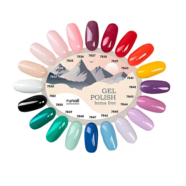 Палитра (Гель-лак Gel polish (hema free)) №7852