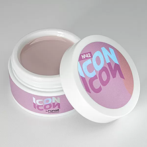 Моделирующий УФ-гель ICON, 15 г, тон №42