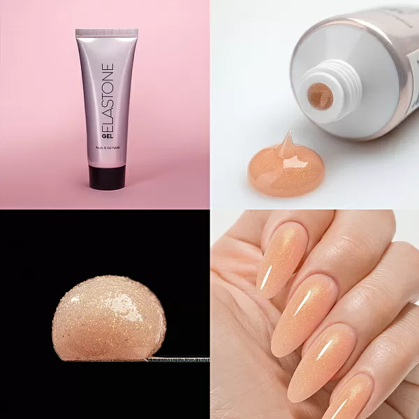 Набор Гибрид акрила и геля ELASTONE GEL 2 оттенка (№4673, №6061) по 18 мл №1287М