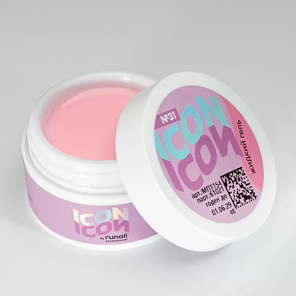 Цветной жидкий Уф-гель ICON, 15 г, тон №31