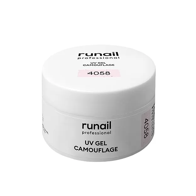 ruNail, УФ-гель однофазный (прозрачный), 15 г