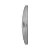 Профессиональная пилка для искусственных ногтей (серая, полукруглая, 180/200) №0567