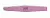 Профессиональная пилка для искусственных ногтей (розовая, ромб, 100/180) №4756