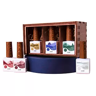 Набор Hema Free Gel Polish в деревянной коробке №9362