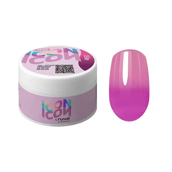 Моделирующий УФ-гель THERMO ICON, 15 г, тон №20