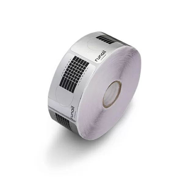 Одноразовые формы (узкие, серебряные), 500 шт №0123