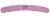 Профессиональная пилка для искусственных ногтей (розовая, бумеранг, 180/180) №4710