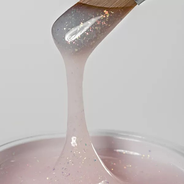 Гель моделирующий с шиммером UV BUILDER GEL Runail Expert №134, 50г рефил