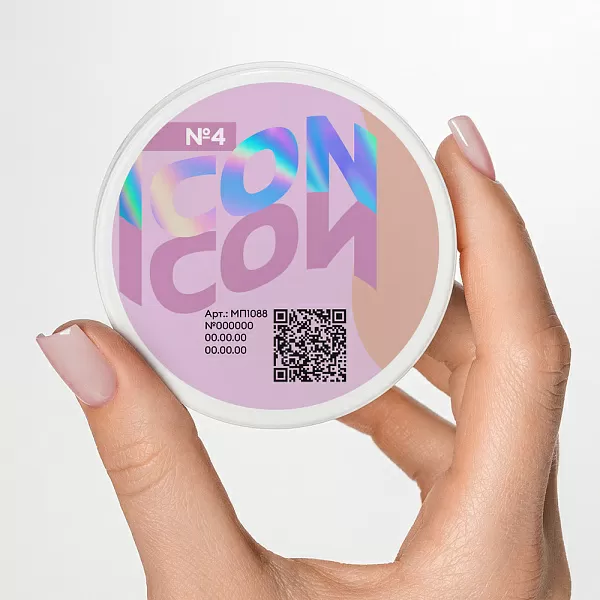 Моделирующий УФ-гель ICON, 56 г, тон №4