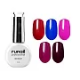 Набор гель-лаков "runail GEL POLISH" 5 оттенков (№8877, №8914, №8924, №8926, №8937) по 9 мл, №1130М