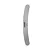 Профессиональная пилка для искусственных ногтей (серая, бумеранг, 180/200) №0579