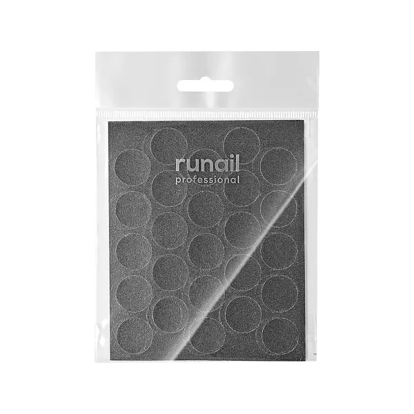 Сменные файлы (цвет: чёрный), размер М (20 мм), 240 грит, 50шт. №7035   