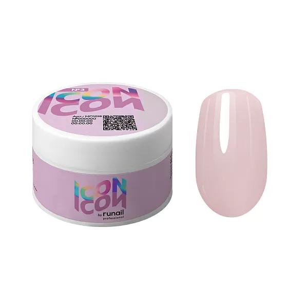 Моделирующий УФ-гель ICON, 15 г, тон №3