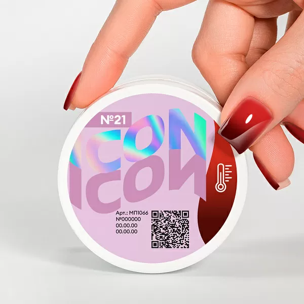 Моделирующий УФ-гель THERMO ICON, 15 г, тон №21