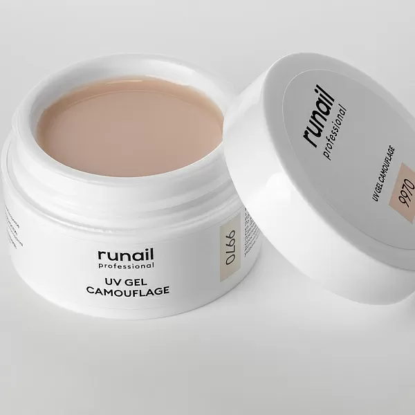 Набор камуфлирующих УФ-гелей "Вкус детства" 3 оттенка (№9969, №9970, №9971) по 15 г, №1270М