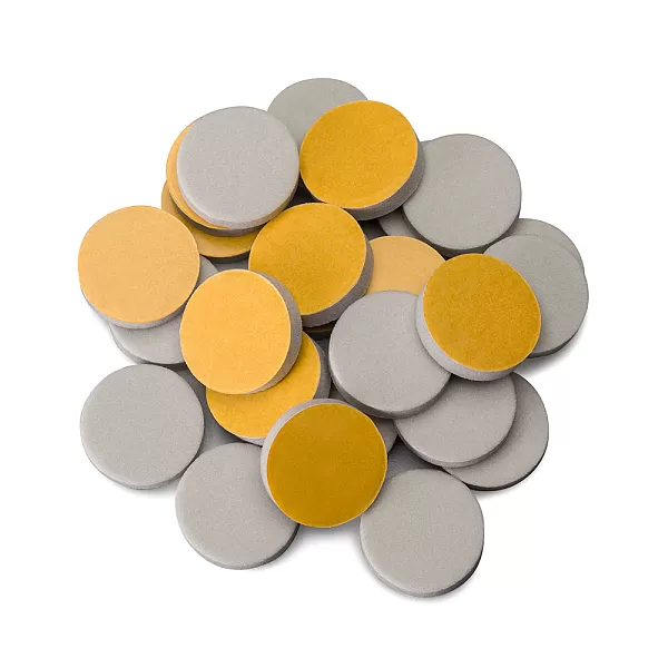 Спонж-файл для педикюрного диска (цвет: серый), размер L (25 мм), 320 грит, 25 шт. №7746
