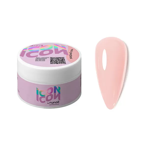Цветной жидкий Уф-гель ICON, 15 г, тон №30