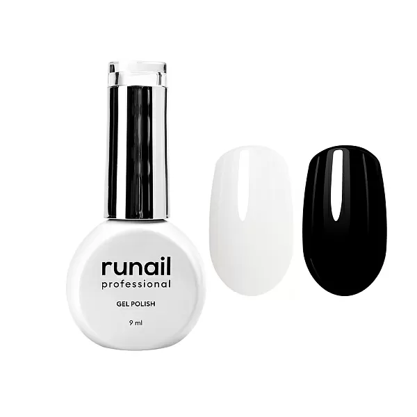 Набор гель-лаков "runail GEL POLISH" 2 оттенка (№7880, №8940) по 9 мл, №9521