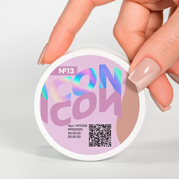 Набор моделирующих камуфлирующих УФ-гелей ICON 3 оттенка (№12, №13, №14) по 15 г, №1217М