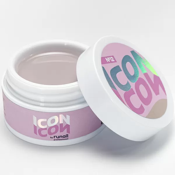 Моделирующий УФ-гель ICON, 15 г, тон №12