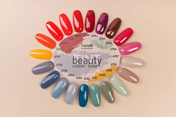 Каучуковая цветная база beautyTINT, 10 мл №6754