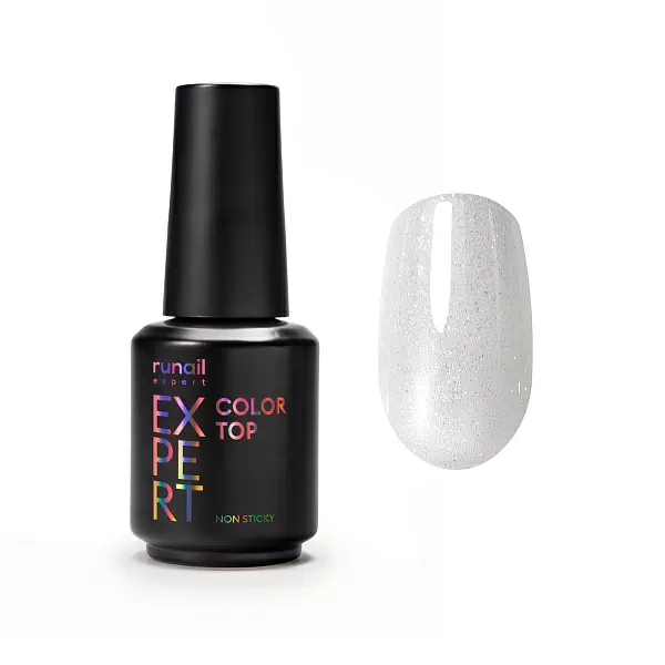 Топ цветной Top Color Non Sticky Runail Expert №157, 18мл флакон