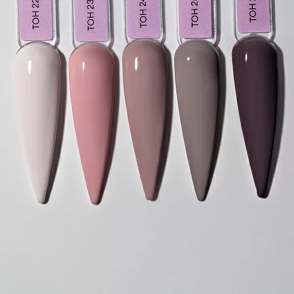 Набор гель-лаков ICON 5 оттенков по 5 мл, №1186М