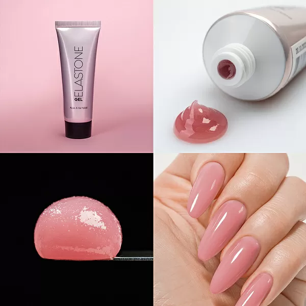 Набор Гибрид акрила и геля ELASTONE GEL 2 оттенка (№3938, №3942) по 18 мл №1288М