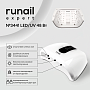 Лампа LED/UV излучения 48Вт для двух рук (цвет: белый) runail expert №3441