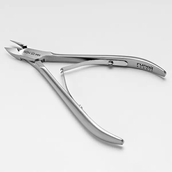 Кусачки для кутикулы Runail Expert, матовые, 106/10 мм №604