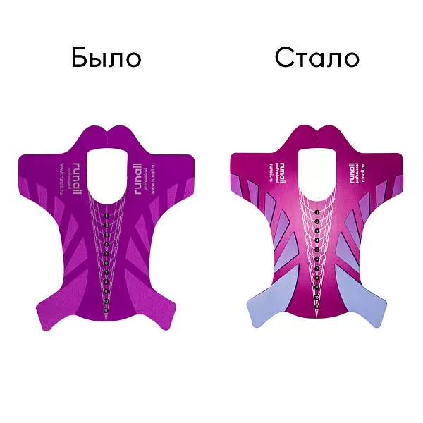 Одноразовые формы (цвет: фиолетовый), 100 шт №4101