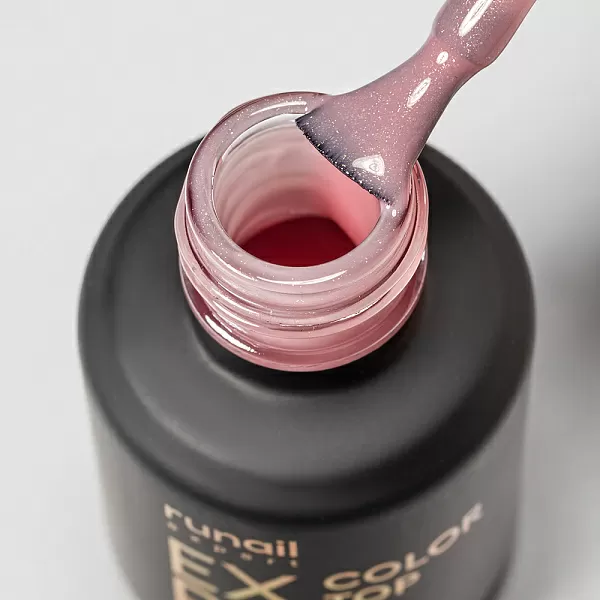 Топ цветной Top Color Non Sticky Runail Expert №158, 18мл флакон