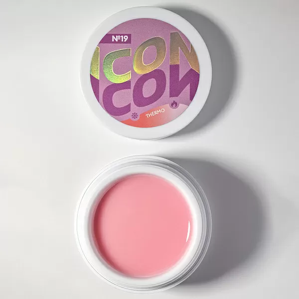 Моделирующий УФ-гель THERMO ICON, 15 г, тон №19