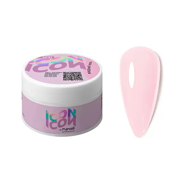 Цветной жидкий Уф-гель ICON, 15 г, тон №31