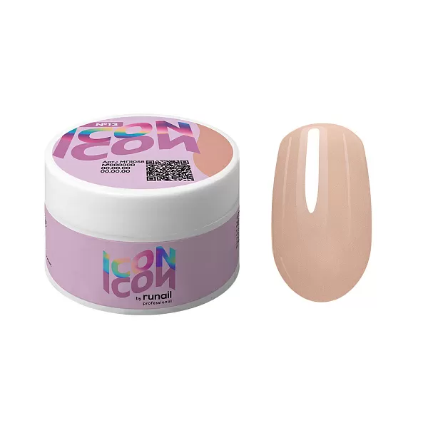 Моделирующий УФ-гель ICON, 15 г, тон №13