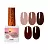 Набор гель-лаков Gel polish (hema free) 5 оттенков (№9896, №9897, №9898, №9899, №9901) по 10 мл, №1309М