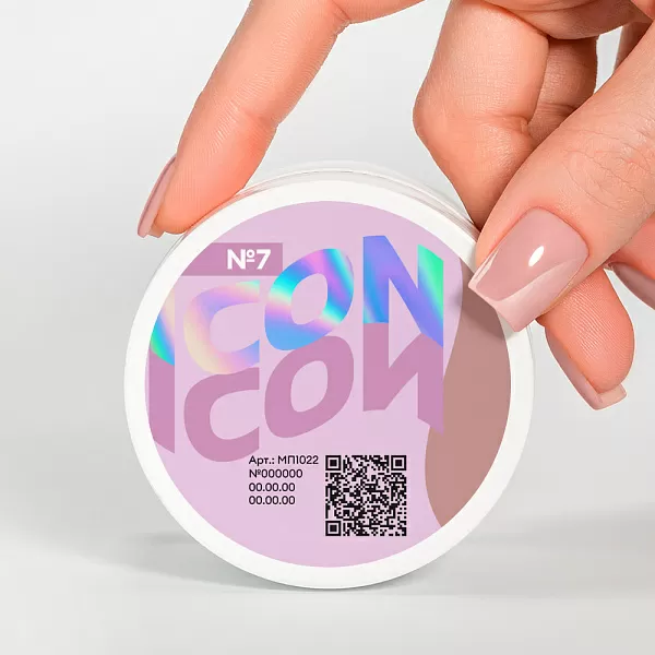 Моделирующий УФ-гель ICON, 15 г, тон №7