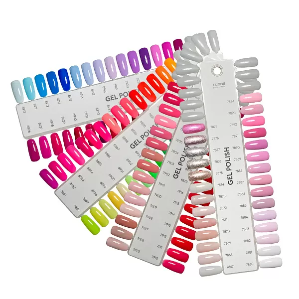 Палитра гель-лак "runail GEL POLISH" (118 оттенков) №8941